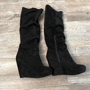 Mix No. 6 Wedge Knee High Boots